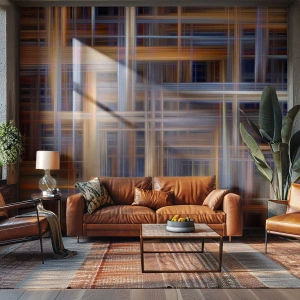 Tapet Premium Canvas - Țesut din lumină - Abstracția, Bucată, Grafică - 400x280 cm