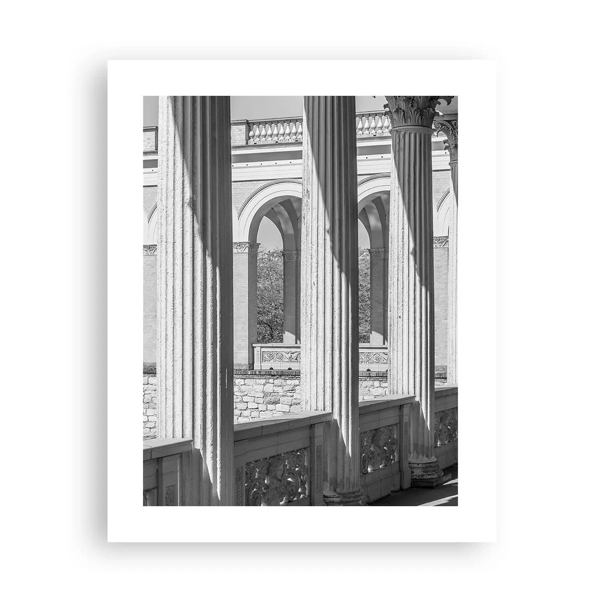 Poster - Arcadă însorită - 40x50 cm