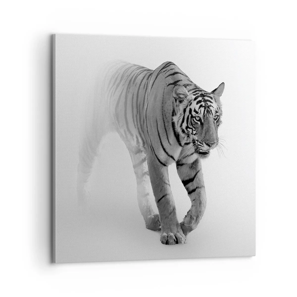 Tablou pe pânză - De veghe în ceață - 60x60 cm