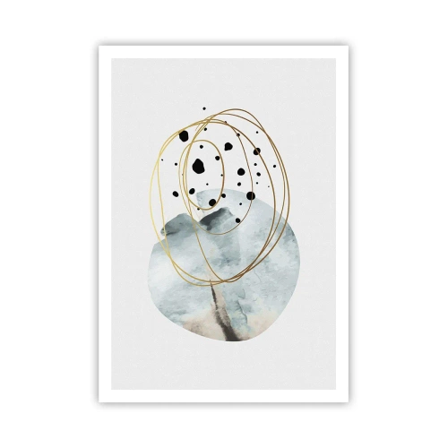 Poster - În îmbrățișarea spațiului - 70x100 cm