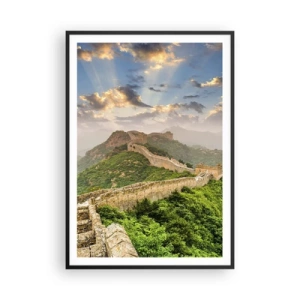 Poster în ramă neagră - Măreția netrecătoare - 70x100 cm