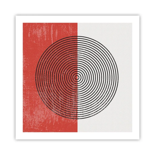 Poster - Direct la subiect - 60x60 cm
