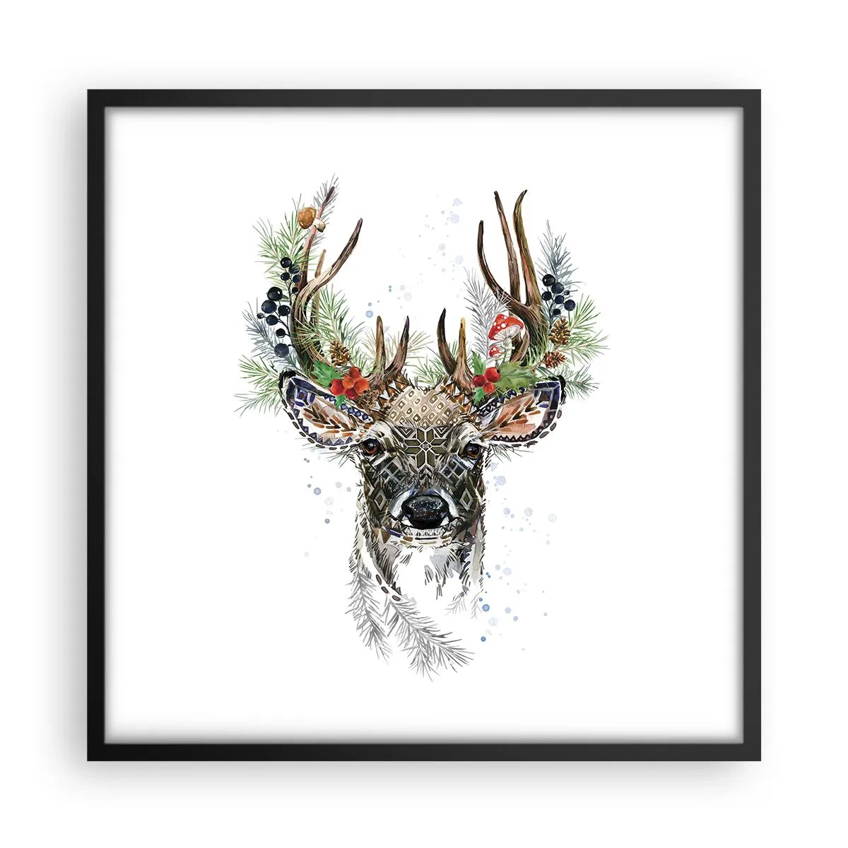 Poster în ramă neagră - În ținută festivă - 50x50 cm