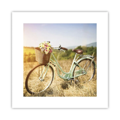 Poster - Mă odihnesc aici un pic - 30x30 cm