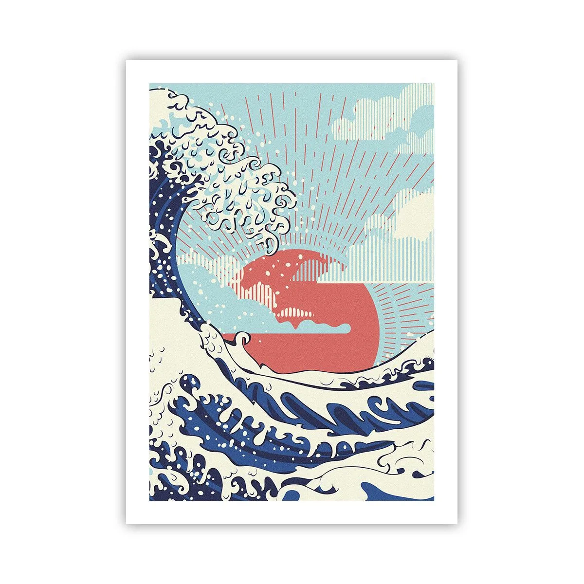 Poster - Din inspirații japoneze - 50x70 cm