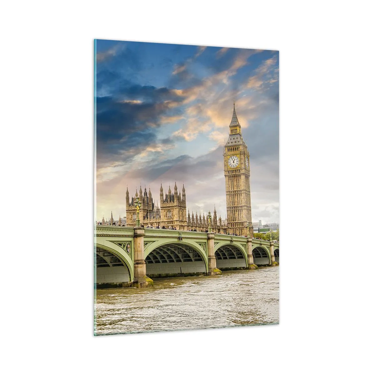 Tablou pe sticlă - Timpul s-a oprit în Imperiu - 50x70 cm