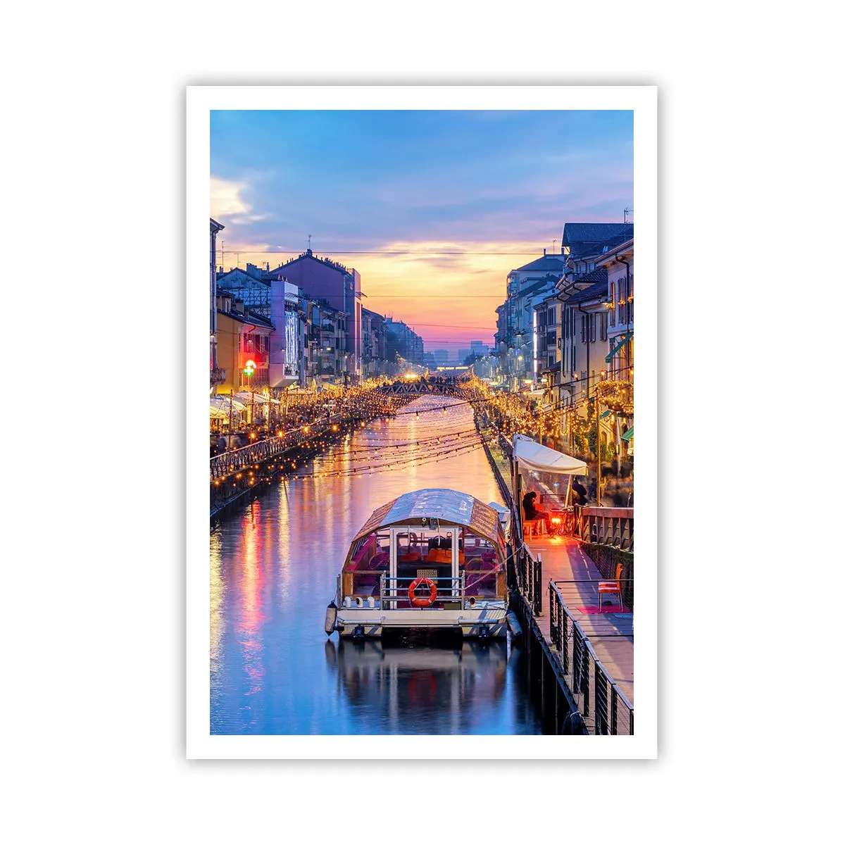 Poster - O seară de lumină și distracție - 70x100 cm