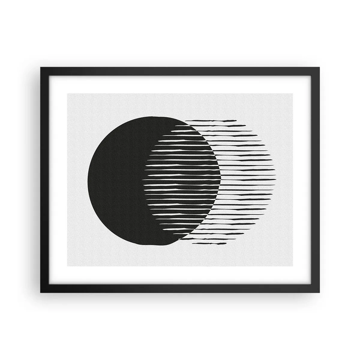 Poster în ramă neagră - Alter ego-ul său - 50x40 cm