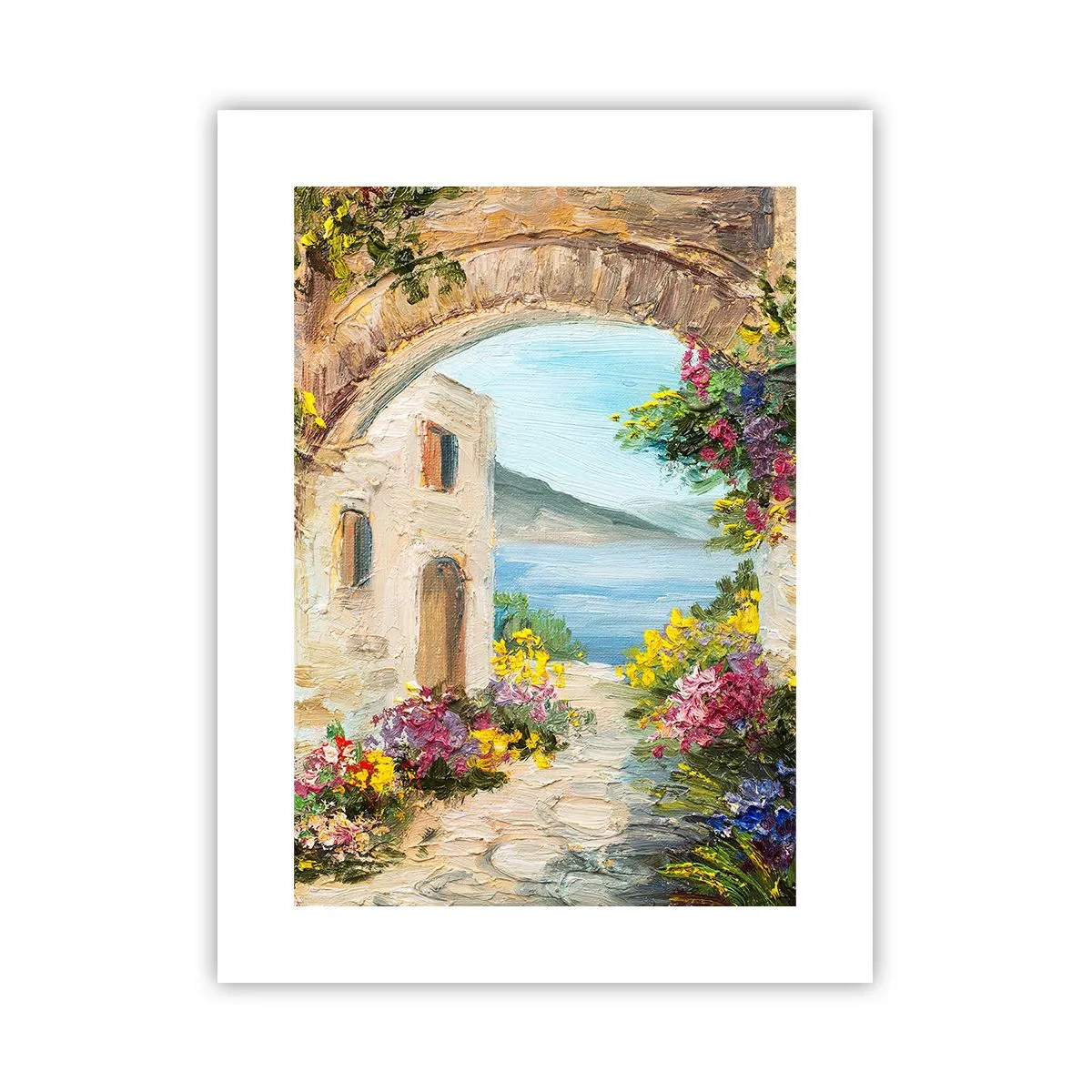 Poster - Farmecul peisajului de coastă - 30x40 cm