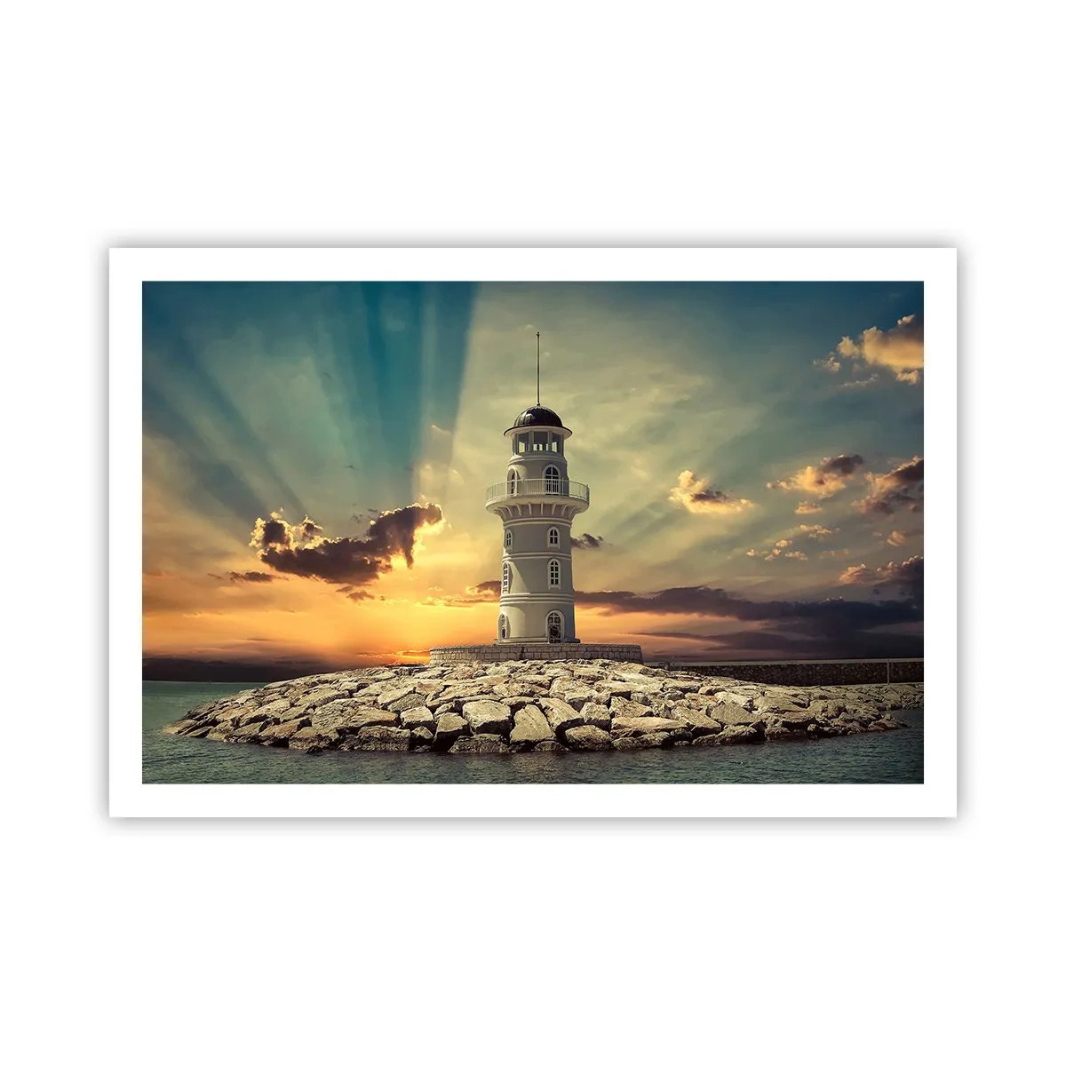 Poster - Lumină - Bunătate - Frumusețe - 91x61 cm