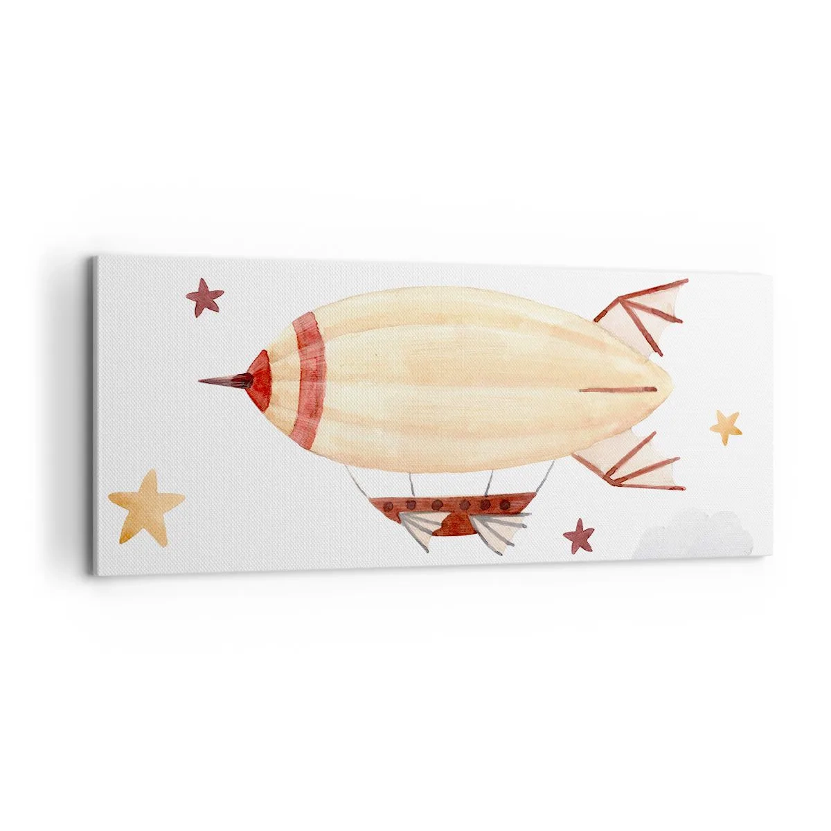 Tablou pe pânză - Aeronava - 100x40 cm