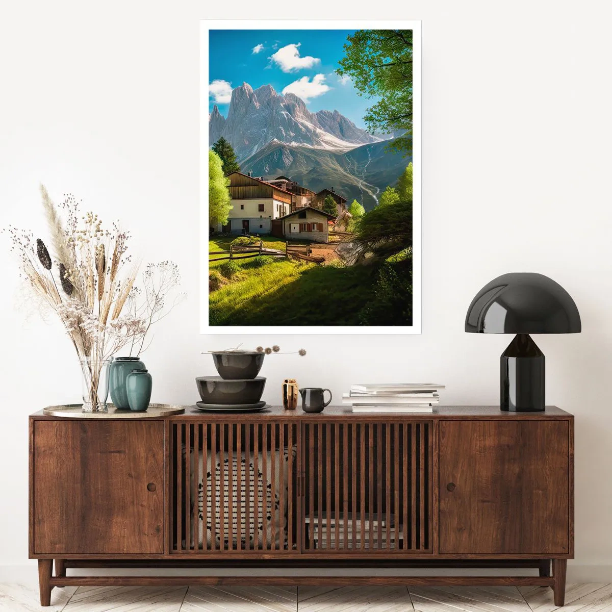 Poster - Idilă alpină - 30x40 cm
