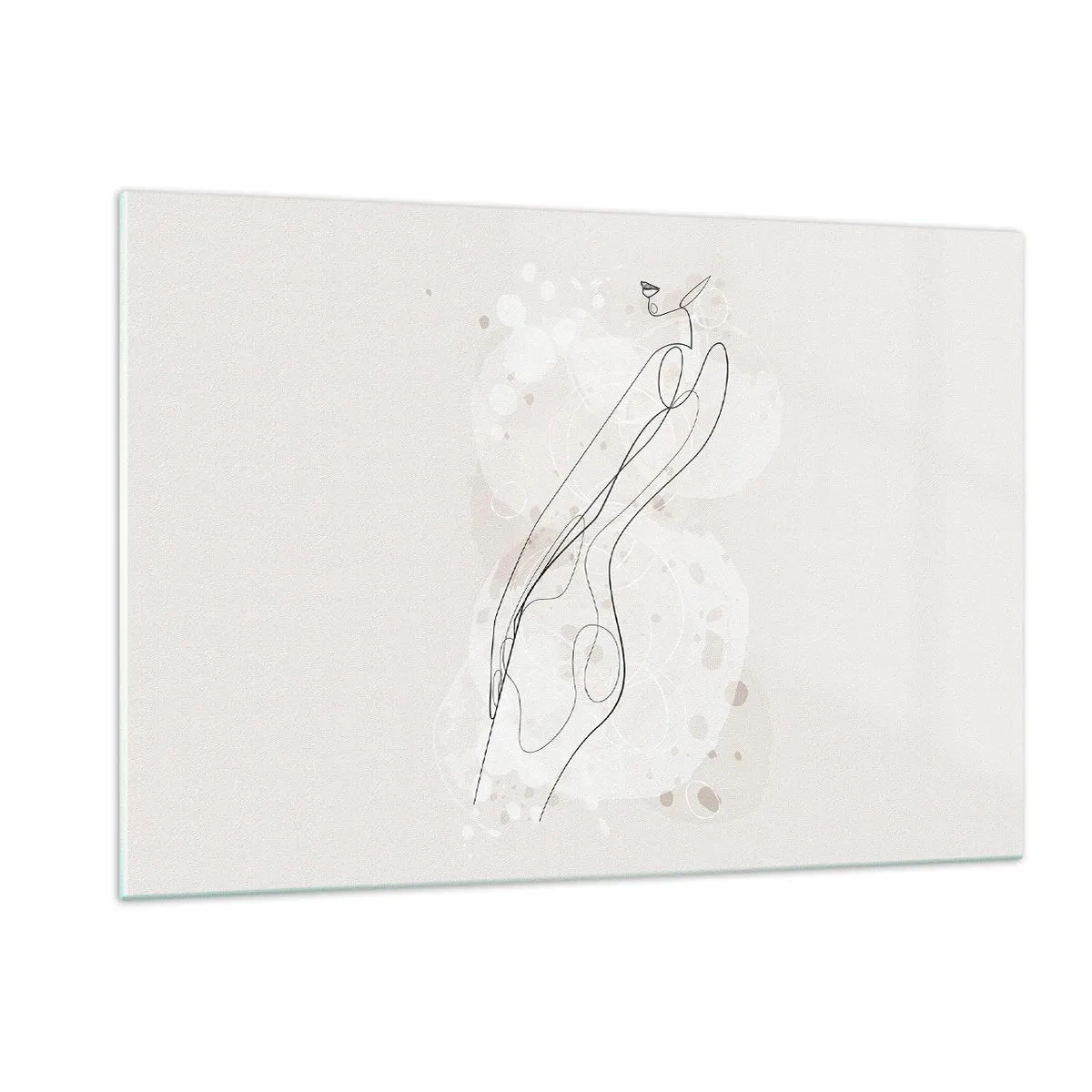 Tablou pe sticlă - Să rătăcești cu privirea - 120x80 cm