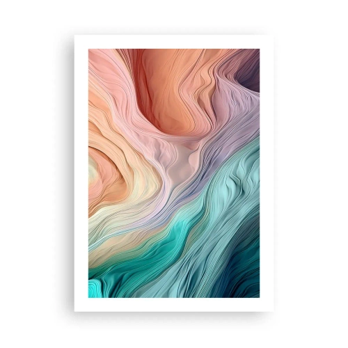 Poster - Valul curcubeu - 50x70 cm