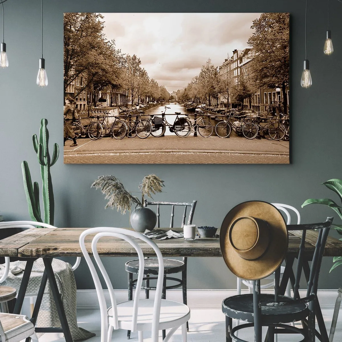 Tablou pe pânză - Atmosfera olandeză - 120x80 cm