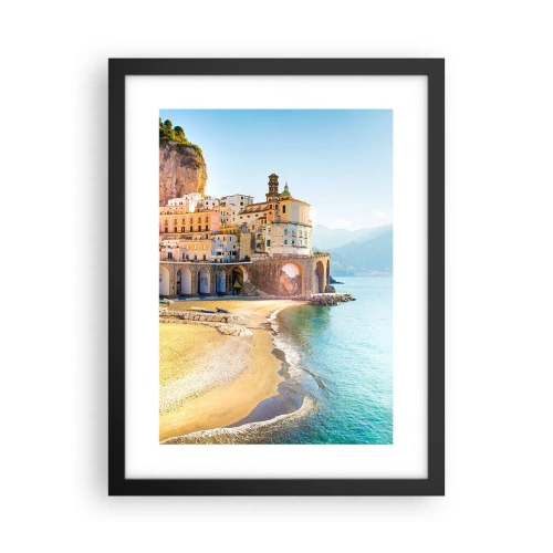 Poster în ramă neagră - Un oraș incredibil - 30x40 cm