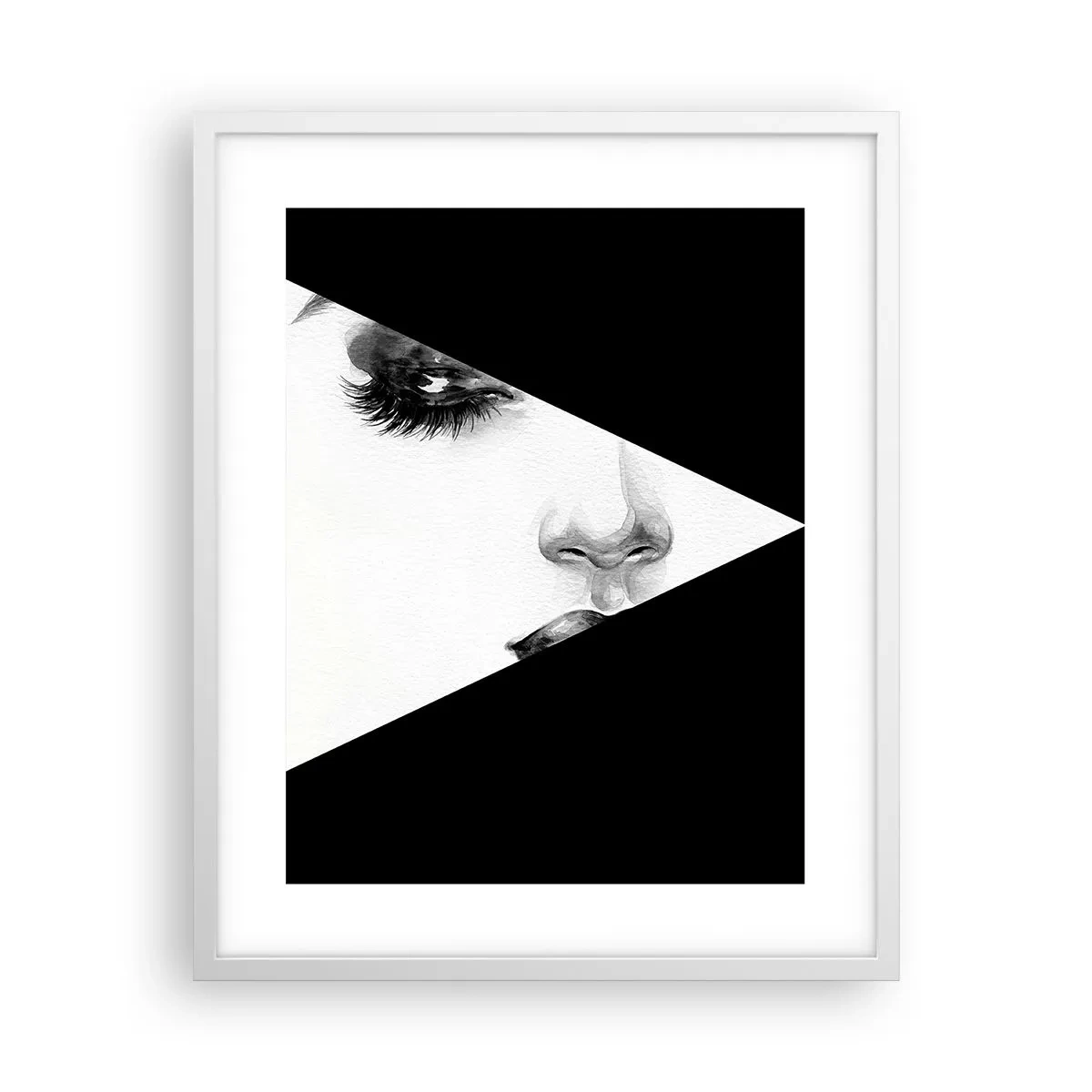 Poster în ramă albă - Mereu nedescoperită - 40x50 cm