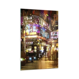 Tablou pe sticlă - Într-o mare de lumină - 70x100 cm