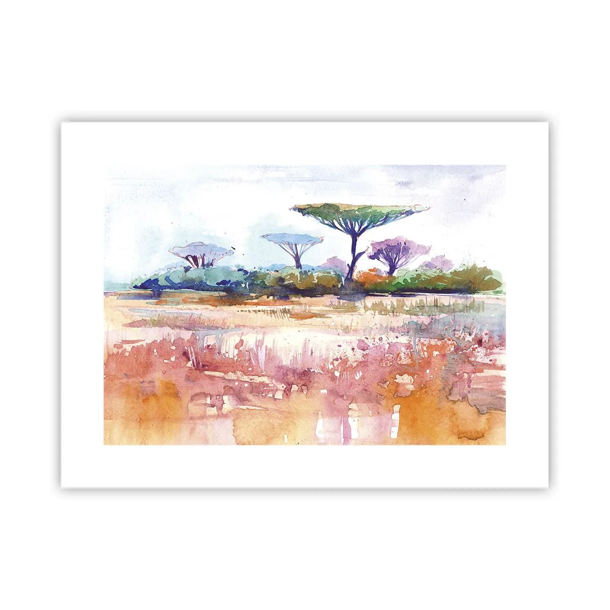 Poster - Culorile savanei - 40x30 cm