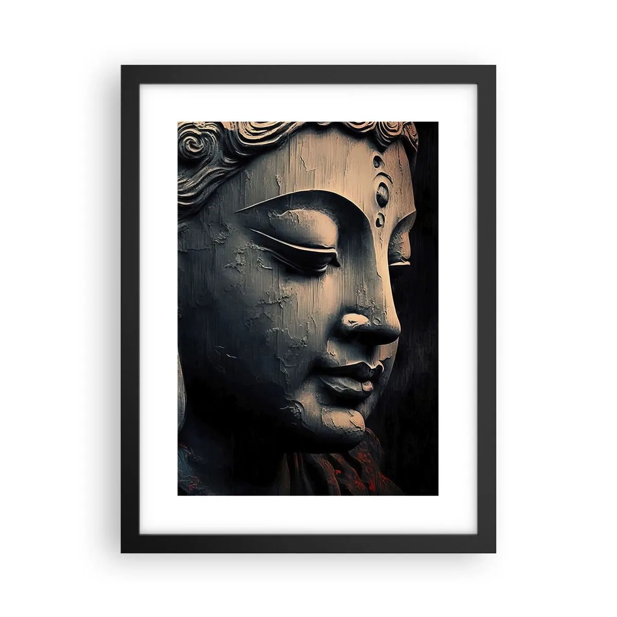 Poster în ramă neagră - În ton cu lumea - 30x40 cm