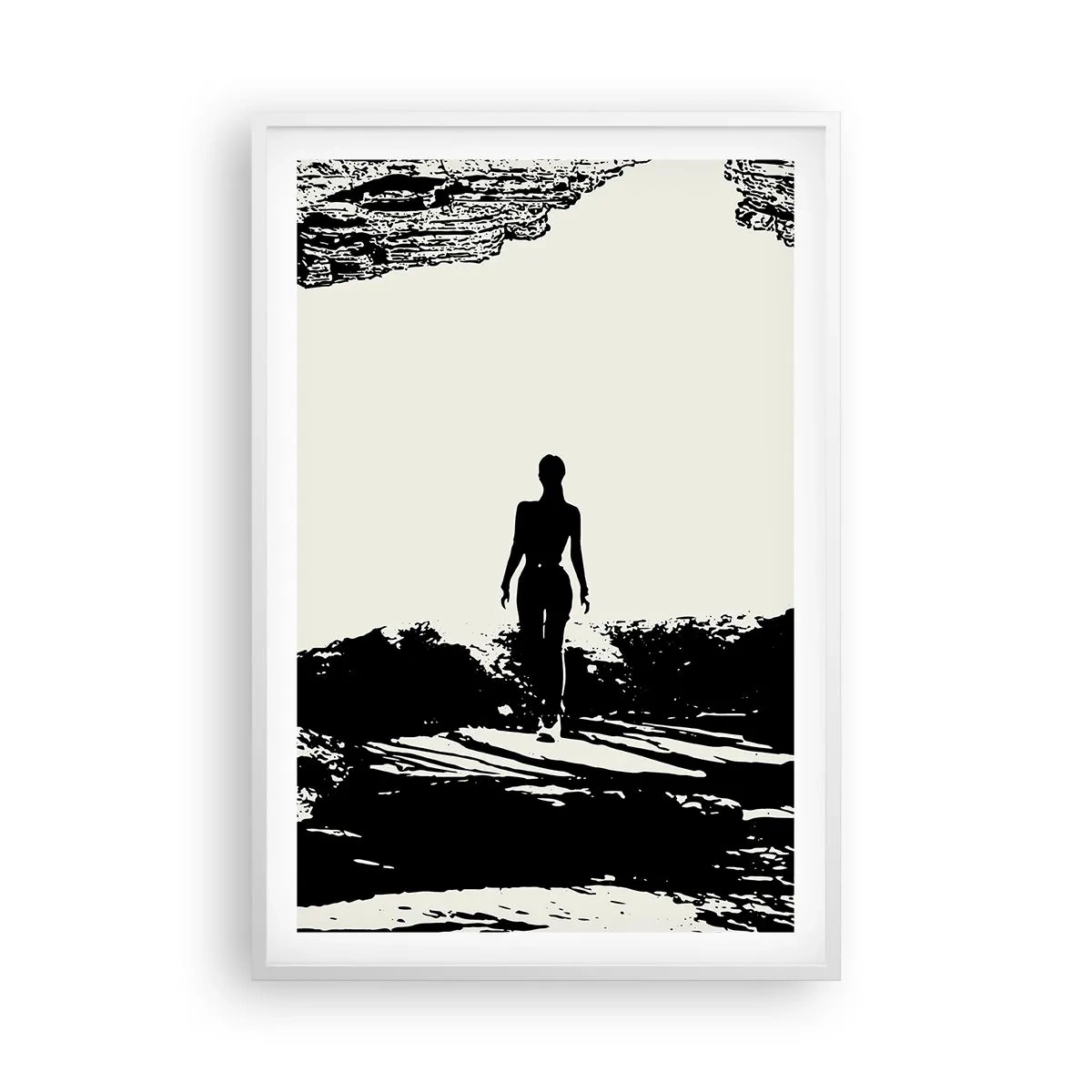 Poster în ramă albă - O nouă înfățișare - 61x91 cm