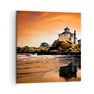 Tablou pe pânză - Eleganța coastei de vest - 60x60 cm