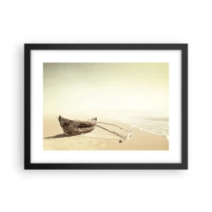Poster în ramă neagră - O amintire din Mările Sudului - 40x30 cm