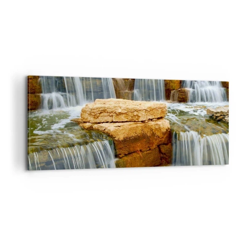 Tablou pe pânză - Scara către cer - 100x40 cm