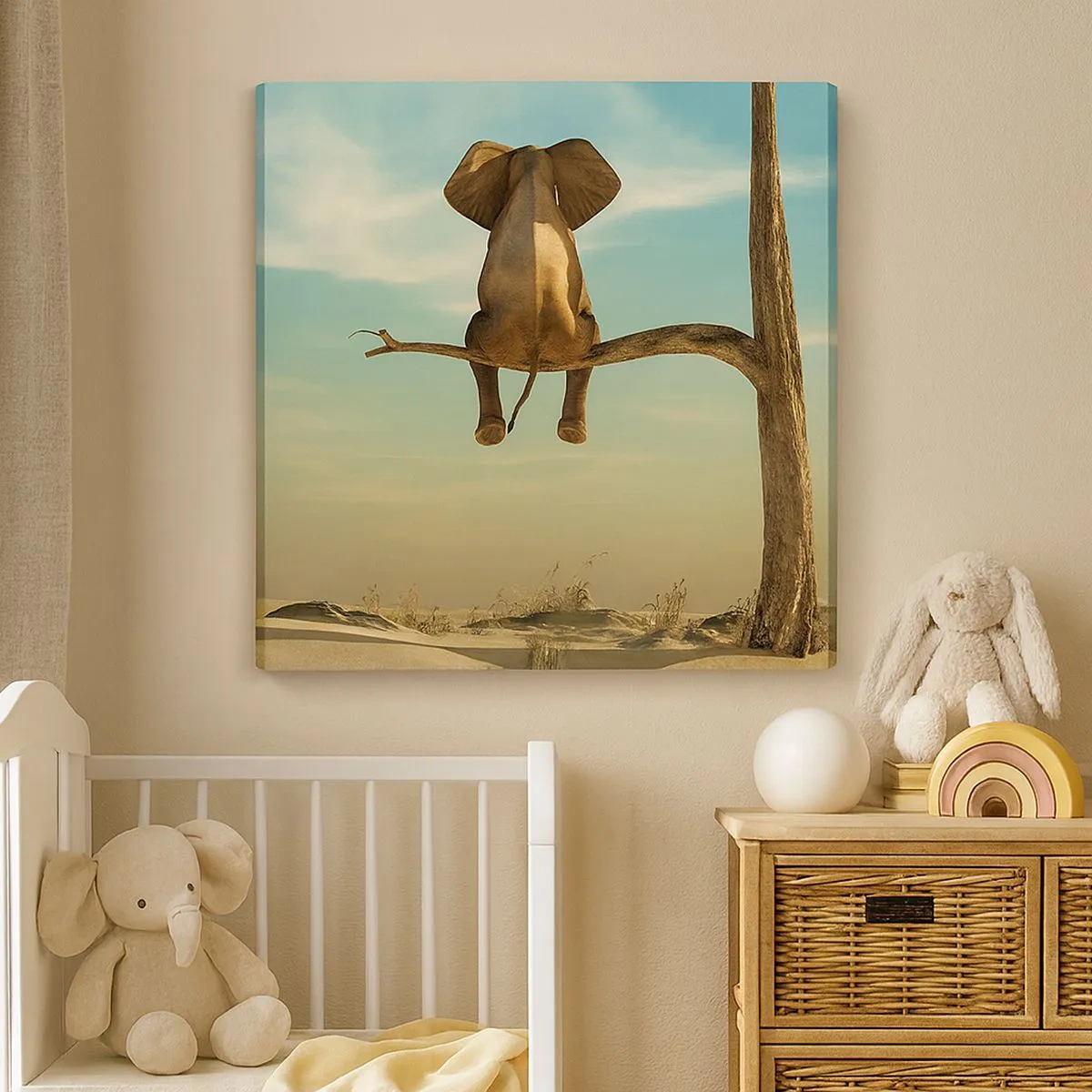 Tablou pe pânză - Un nou punct de vedere - 30x30 cm