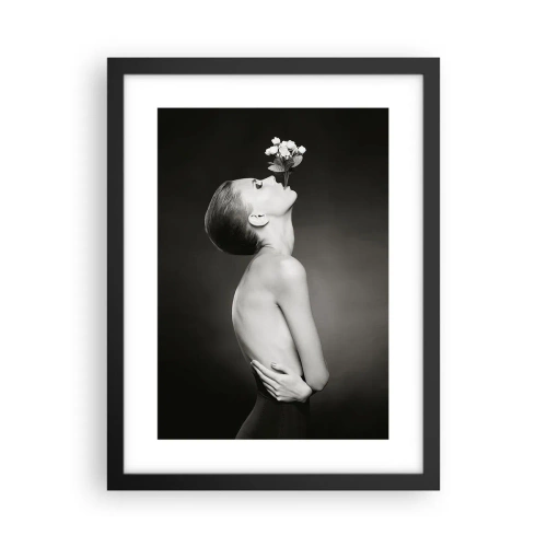 Poster în ramă neagră - Eleganță excentrică - 30x40 cm