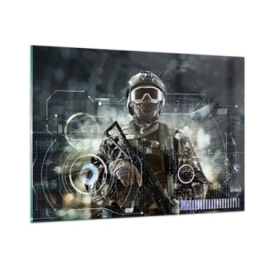 Tablou pe sticlă - Putere la putere - 100x70 cm