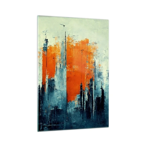 Tablou pe sticlă - Peisaj modern - 70x100 cm