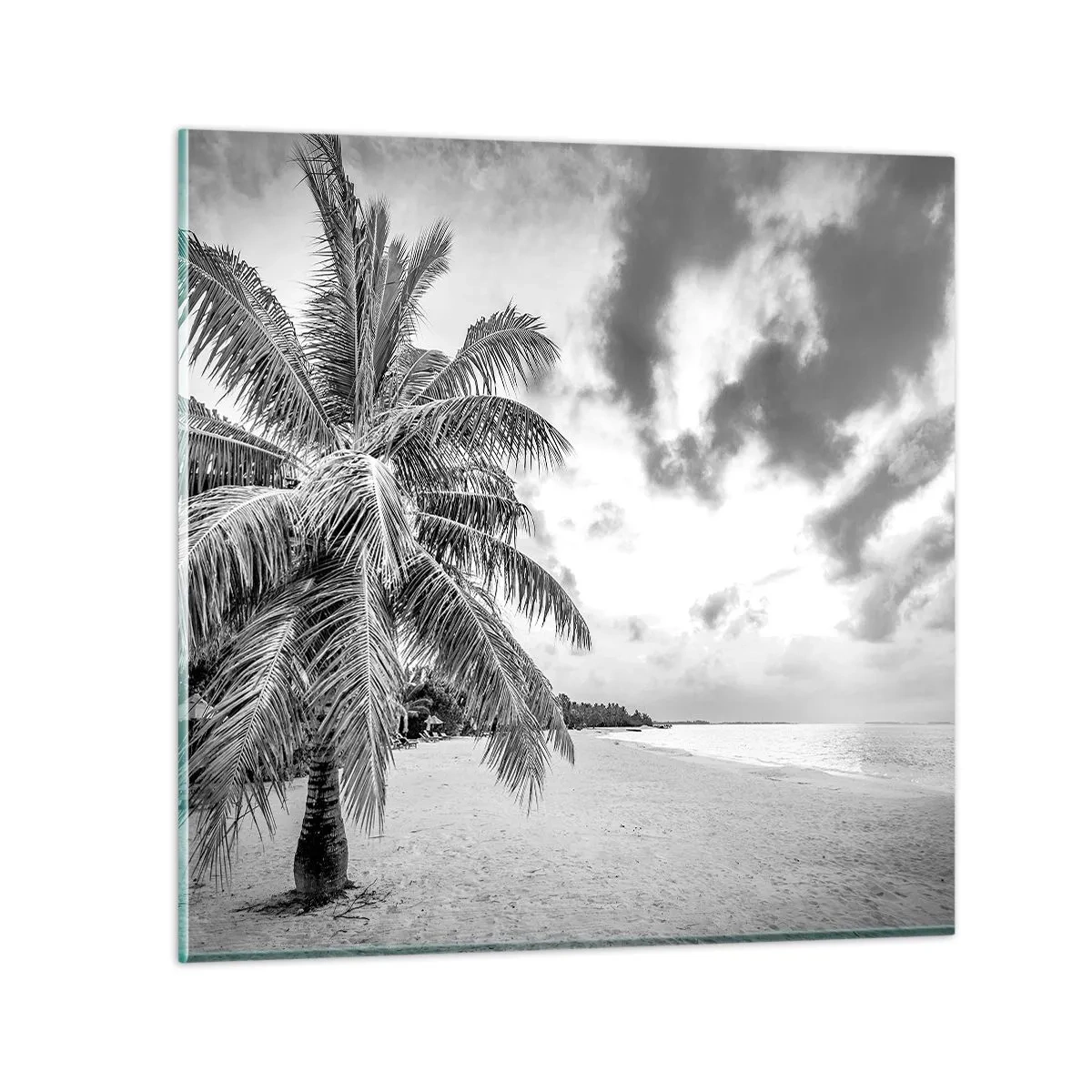 Tablou pe sticlă - Când tânjești după singurătate... - 70x70 cm