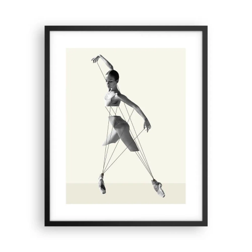 Poster în ramă neagră - Într-un teatru de lumină - 40x50 cm