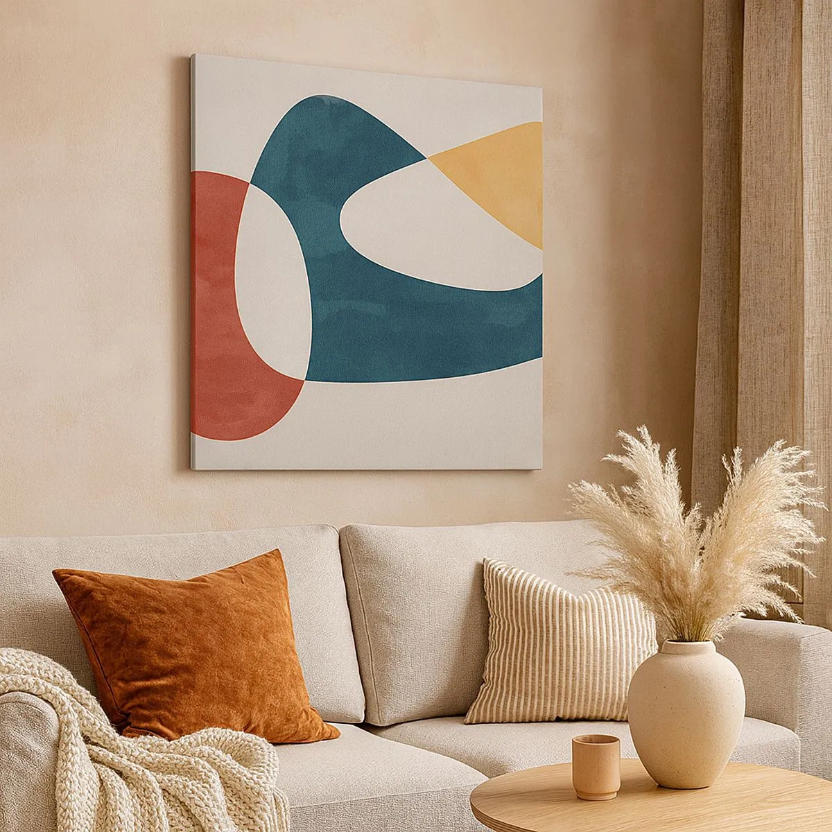 Tablou pe pânză - Influențe și metamorfoze - 30x30 cm