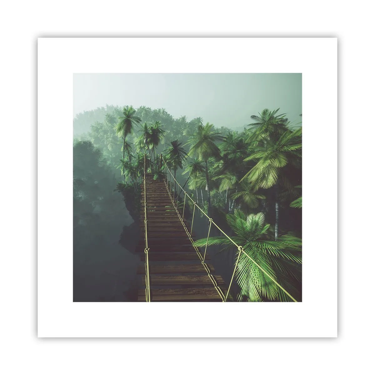 Poster - Deasupra cazanului verde - 30x30 cm