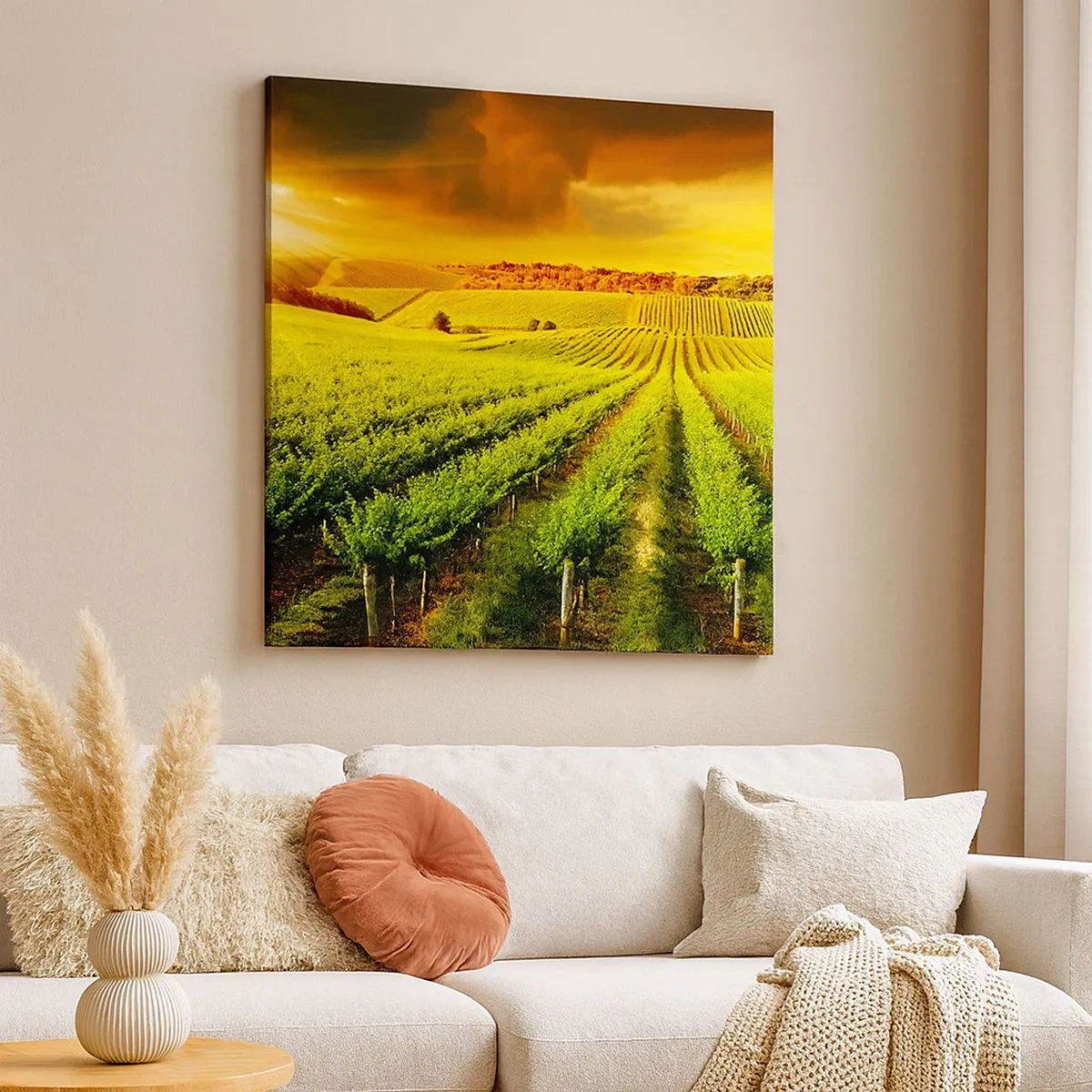 Tablou pe pânză - Sub soarele australian - 30x30 cm