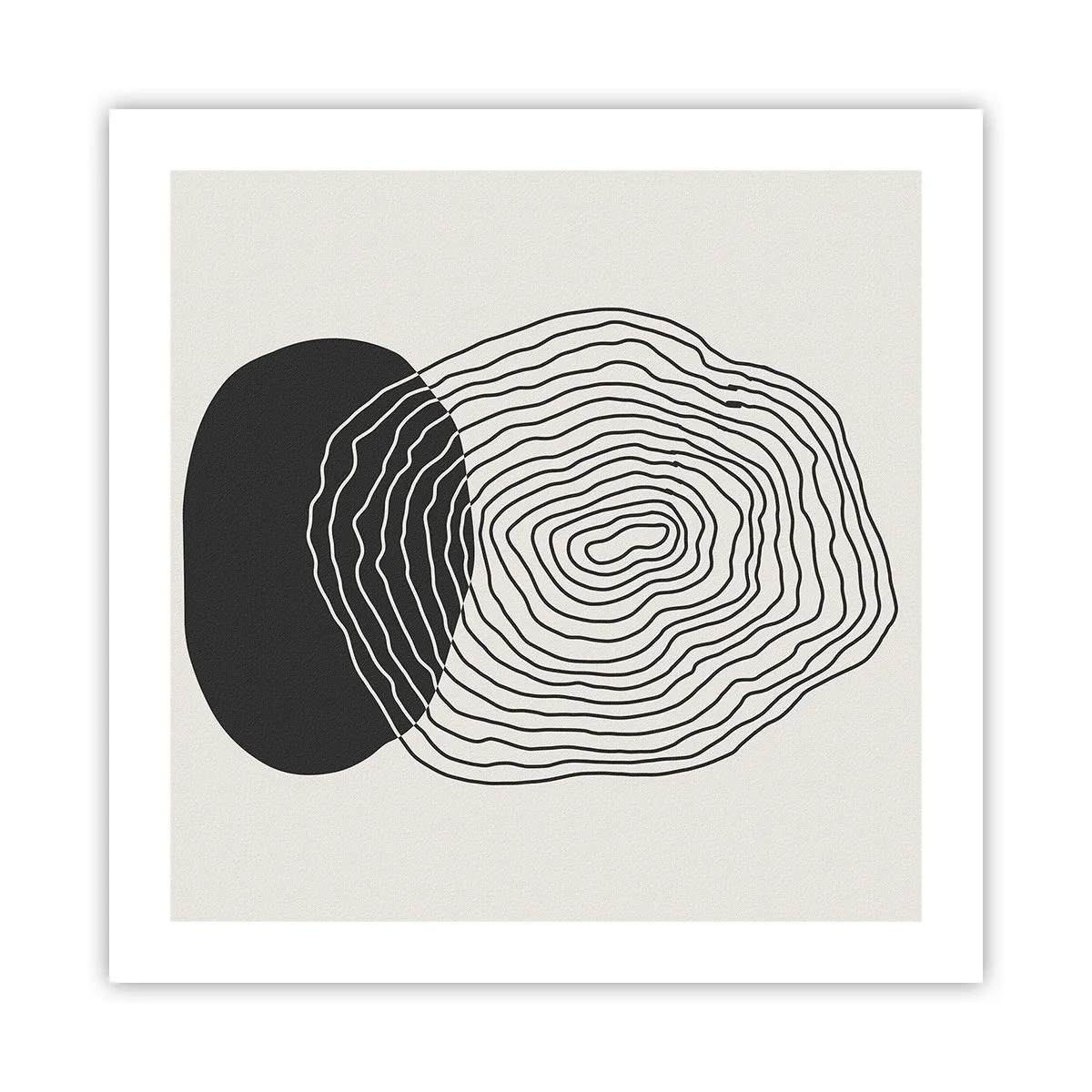 Poster - Persistență și vibrațiile - 50x50 cm