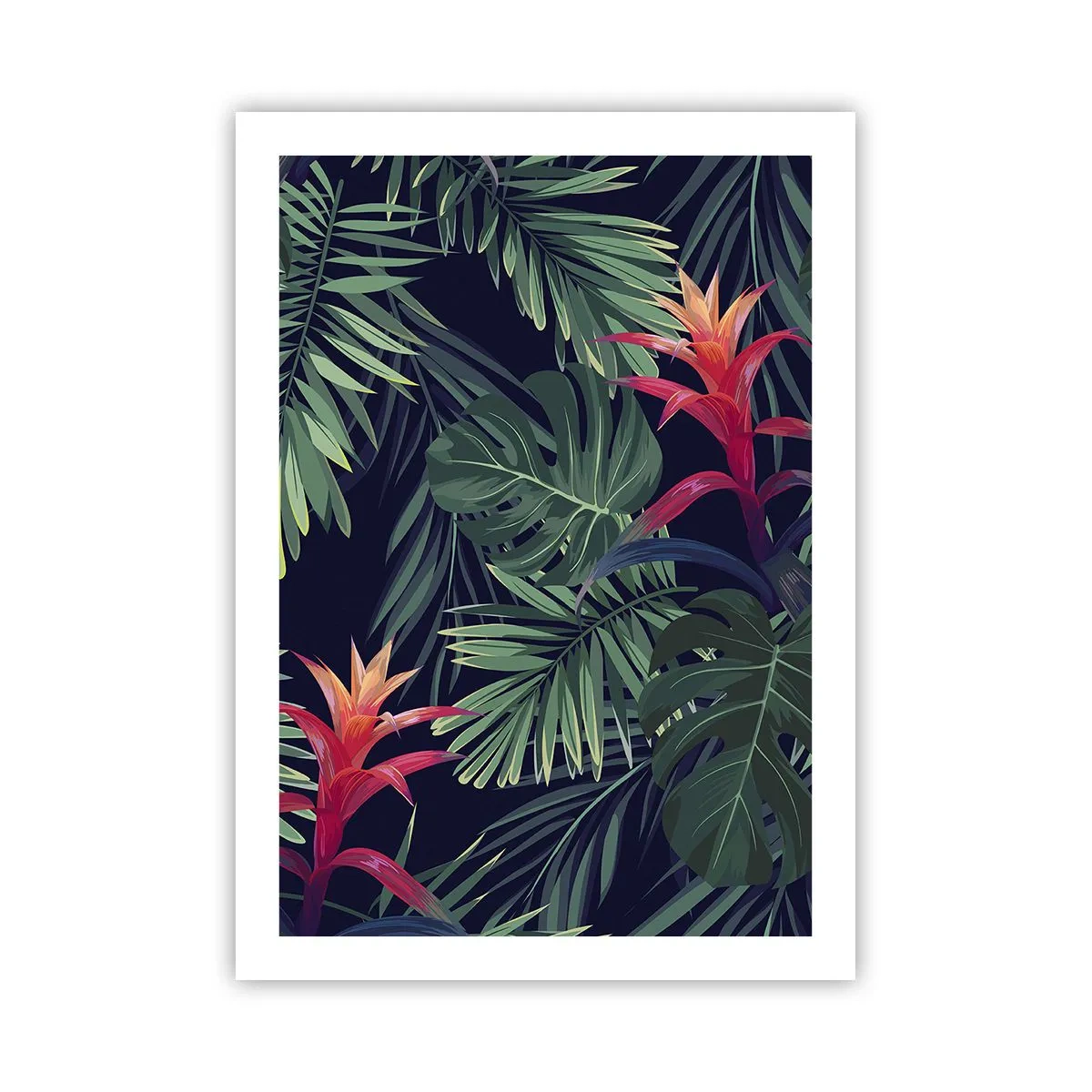 Poster - Flacăra verde - 50x70 cm