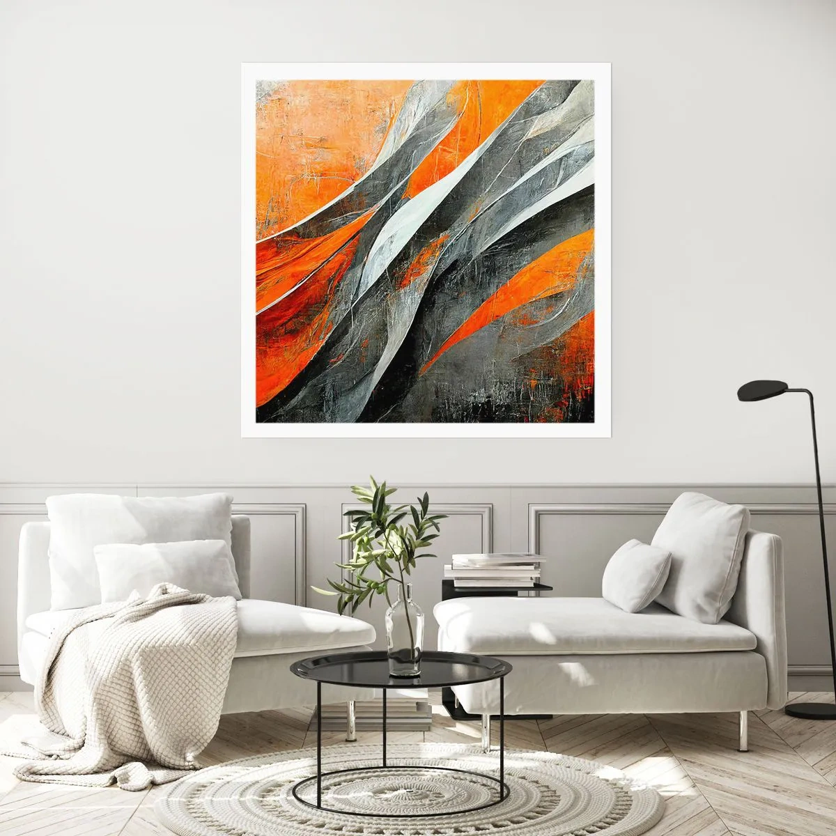 Poster - Căldură și frig - 30x30 cm