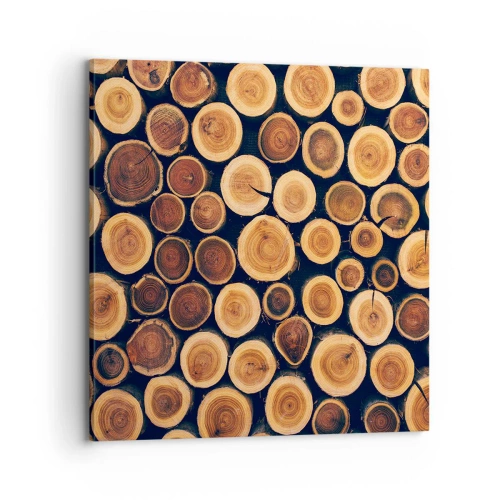 Tablou pe pânză - Cât de bătrân sunt? - 70x70 cm