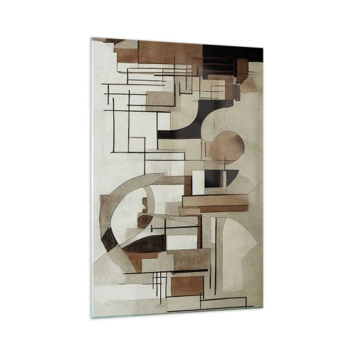 Tablou pe sticlă - Peisaj urban 2.0 - 70x100 cm