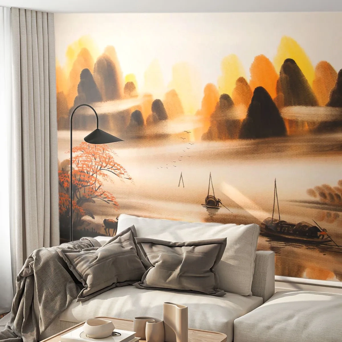 Fototapetă personalizată Premium Canvas - Mai departe decât Orientul Îndepărtat - China, Peisaj, Asia