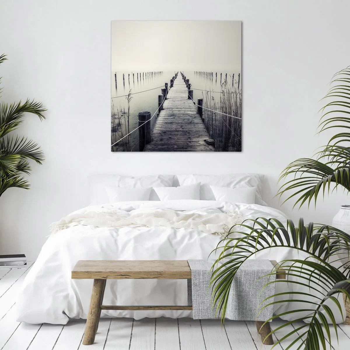 Tablou pe pânză - Scufundă-te în pace - 70x70 cm