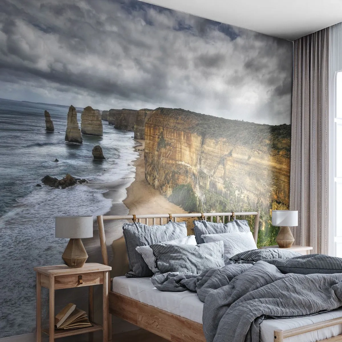 Fototapetă personalizată Premium Sand - Frumusețe brută - plajă, Mare, Peisaj