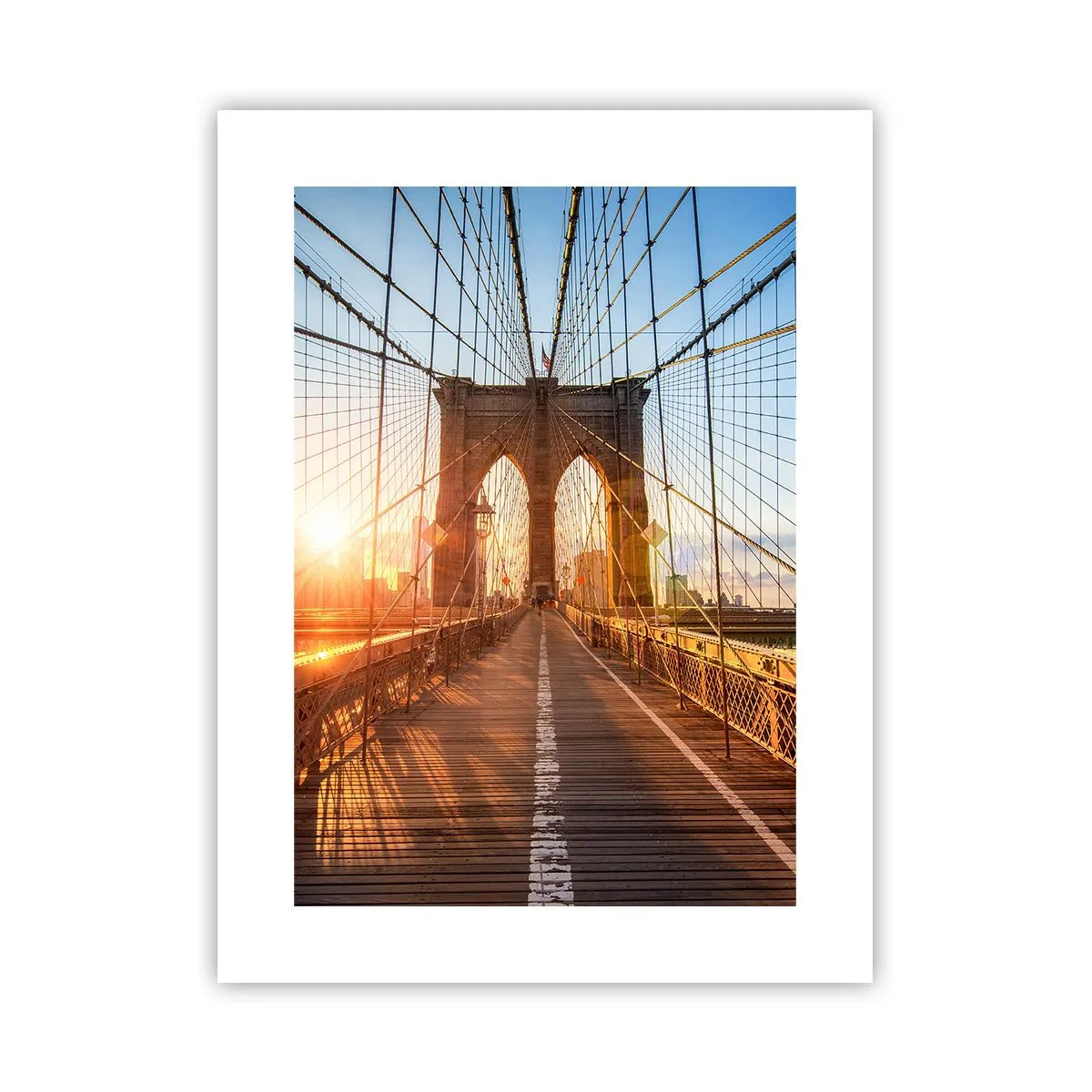 Poster - Pe podul de aur - 30x40 cm