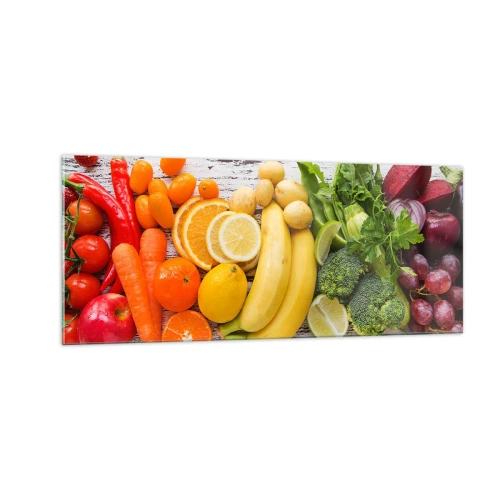 Tablou pe sticlă - Nu este de ajuns? - 100x40 cm