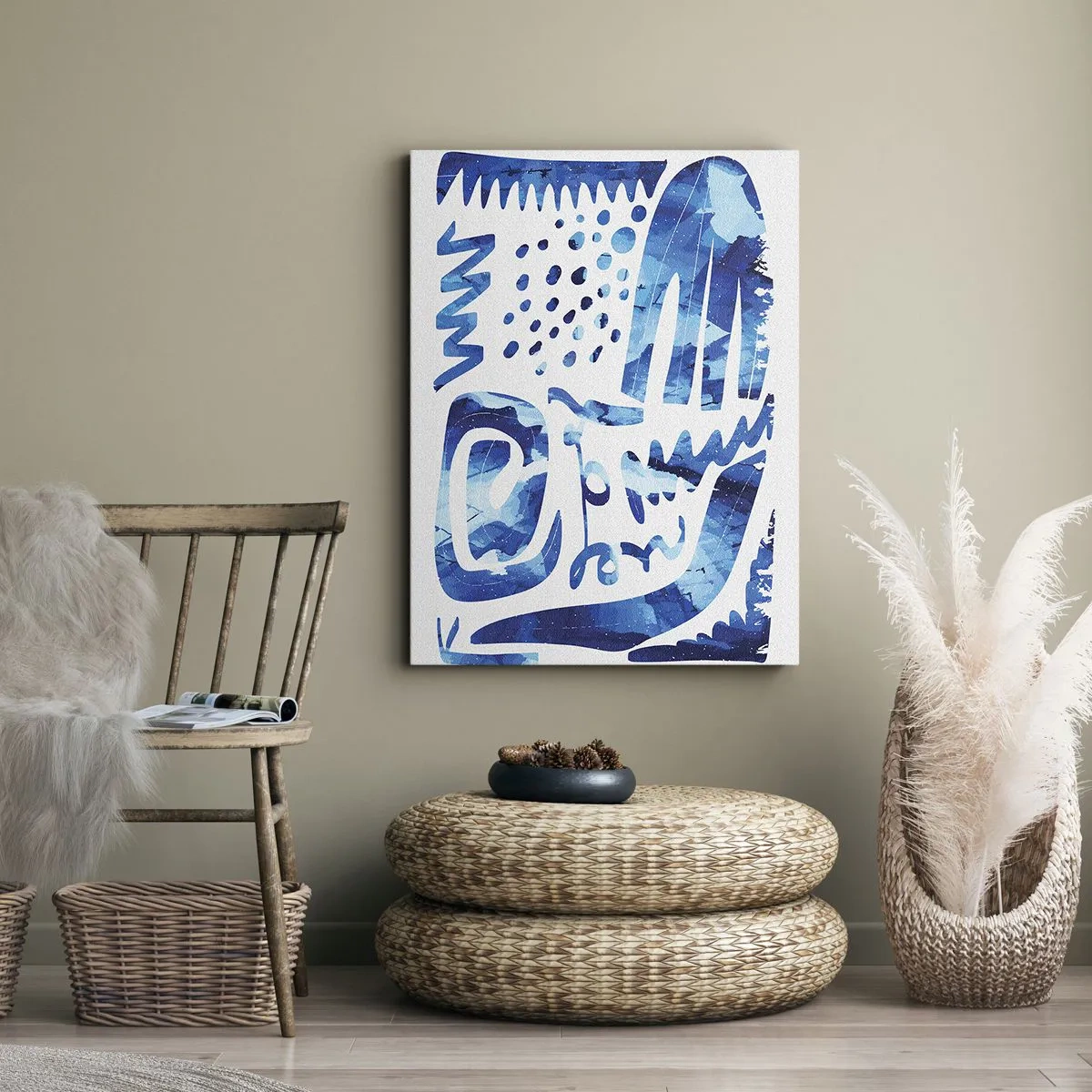 Tablou pe pânză - Înapoi la rădăcini - 50x70 cm