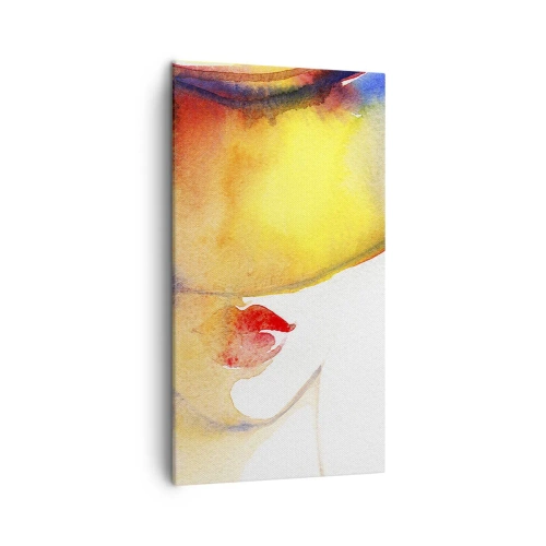 Tablou pe pânză - Portretul unei doamne    - 45x80 cm