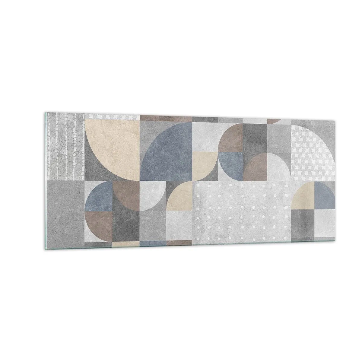 Tablou pe sticlă - Fantezie ceramică - 100x40 cm